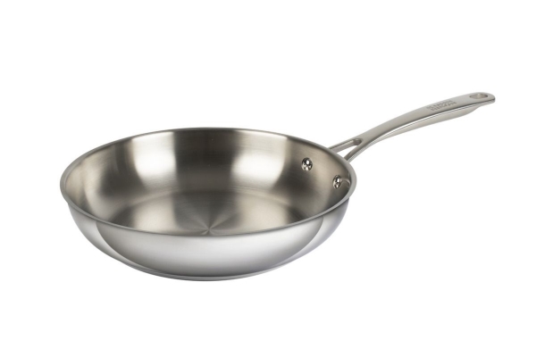 Kuhn Rikon Allround Bratpfanne Set, Rund, Gryde Til Alle Formål, Rustfrit Stål, Rustfrit Stål, 240 °C, Rustfrit Stål