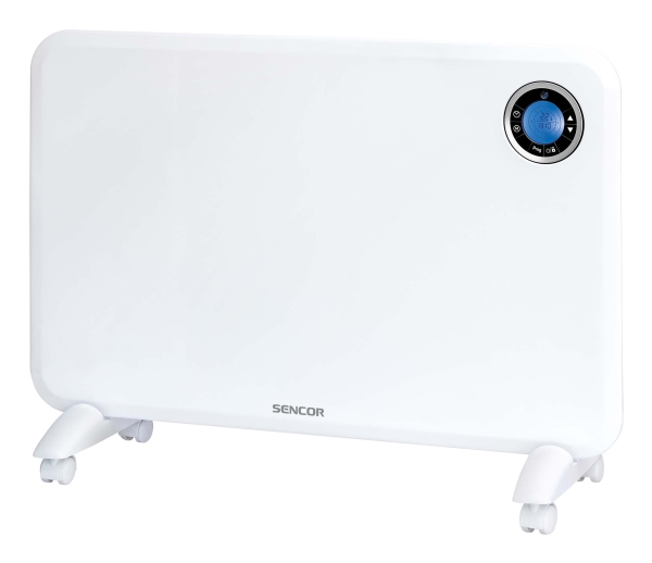 Sencor Scf 3200Wh, Elektrischer Konvektor-Raumheizer, Ip24, Drinnen, Flur, Wand, Weiß, Metall