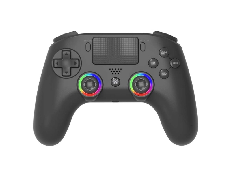 Subsonic SA5716-1, Pad-ohjain, PC, PlayStation 5, D-pad, Kotipainike, Asetukset-painike, Jaa-painike, Analoginen/Digitaalinen, Monivärinen, Langaton