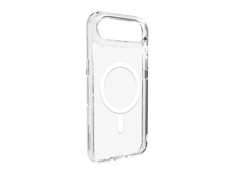 Puro Lite Mag Tpu+Pc Cover Kompatibelt Med Magsafe Til Iphone 17 Air - Transparent Med Hvid Ring