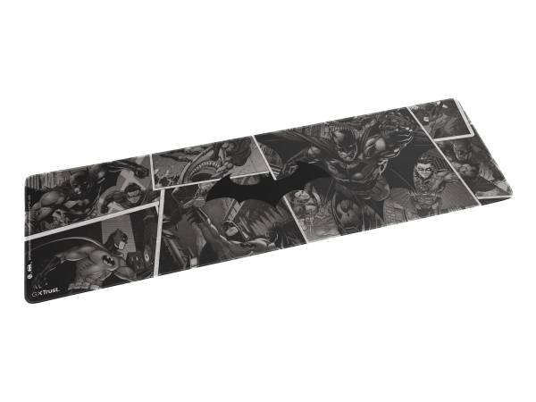Trust 25788, Schwarz, Bild, Polyethylenterephthalat (Pet)-Folie, Anti-Rutsch-Unterlage, Gaming-Mauspad