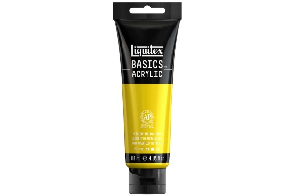 Basics 118Ml Metallic Yellow Gold