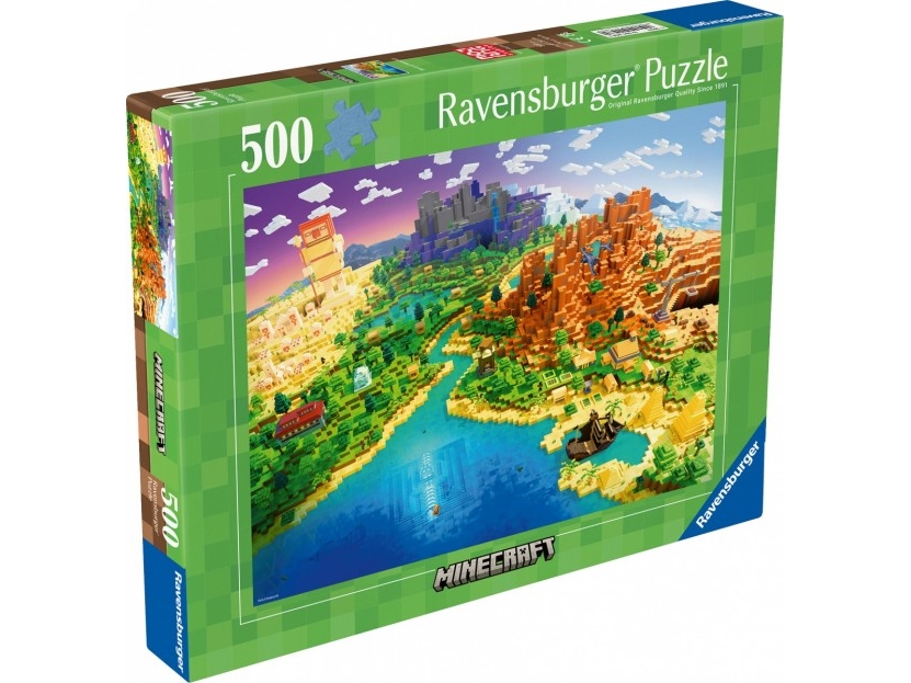 Puzzle 500 Elementów Minecraft