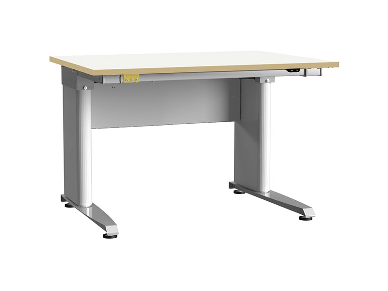 ESD-arbejdsbord ErgoMulti 1200x800 mm grå HPL