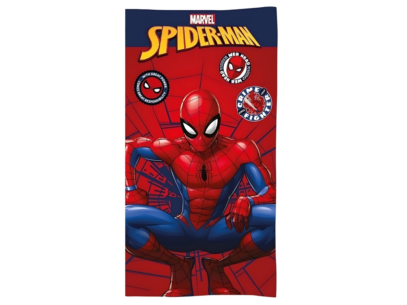 Marvel Spiderman badhandduk 70 x 140 cm | N - A | GameStuff