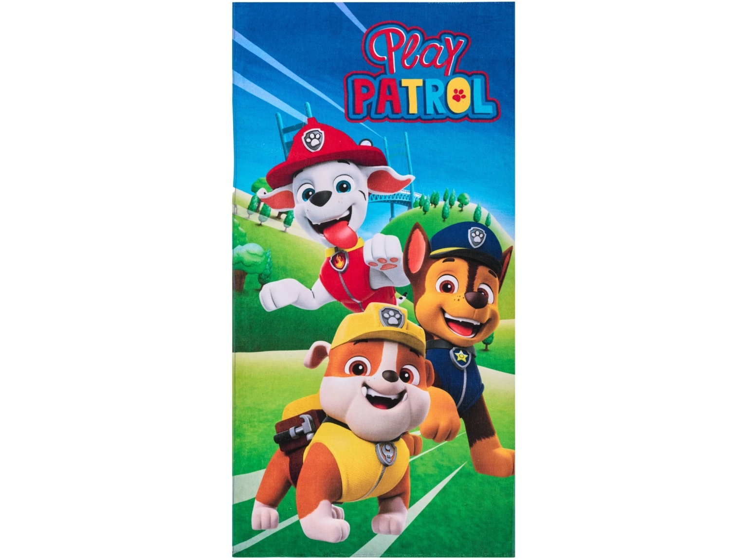 Rankšluostis Spin Master Paw Patrol cotton beach towel, 70x140 cm