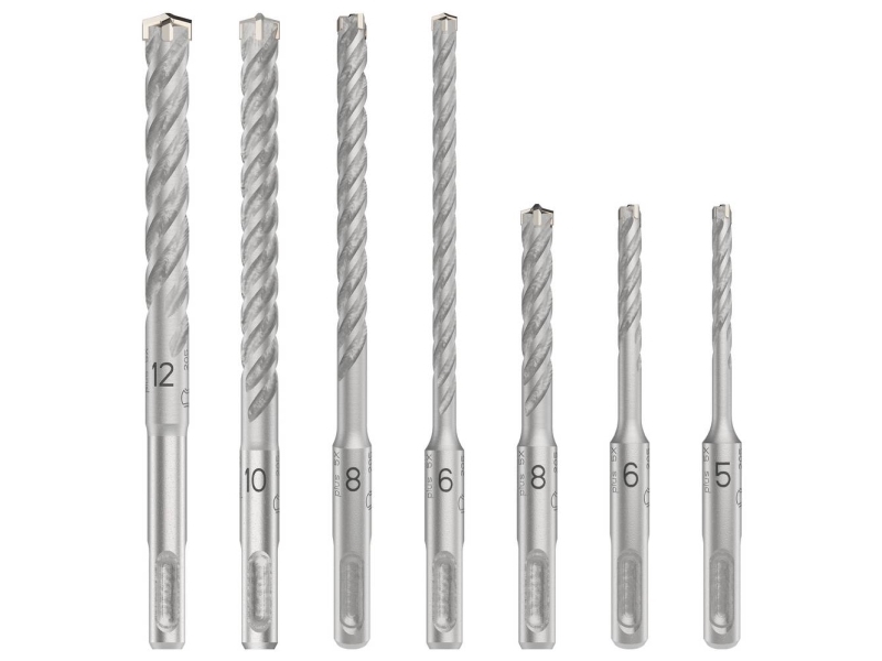 Bosch Accessories 2608707246 hammarborrsats 5 mm, 6 mm, 8 mm, 6 mm, 8 mm, 10 mm 1 st | Elverktyg - Tillbehör - Hammareborr | GameStuff