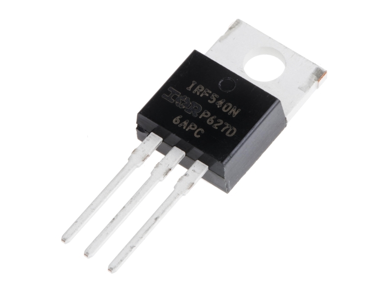 IRF540N TRANSISTOR MOS-N-FET 100V 28A 0.052R 150W | Komponenter - Elektronik - Transistor | GameStuff