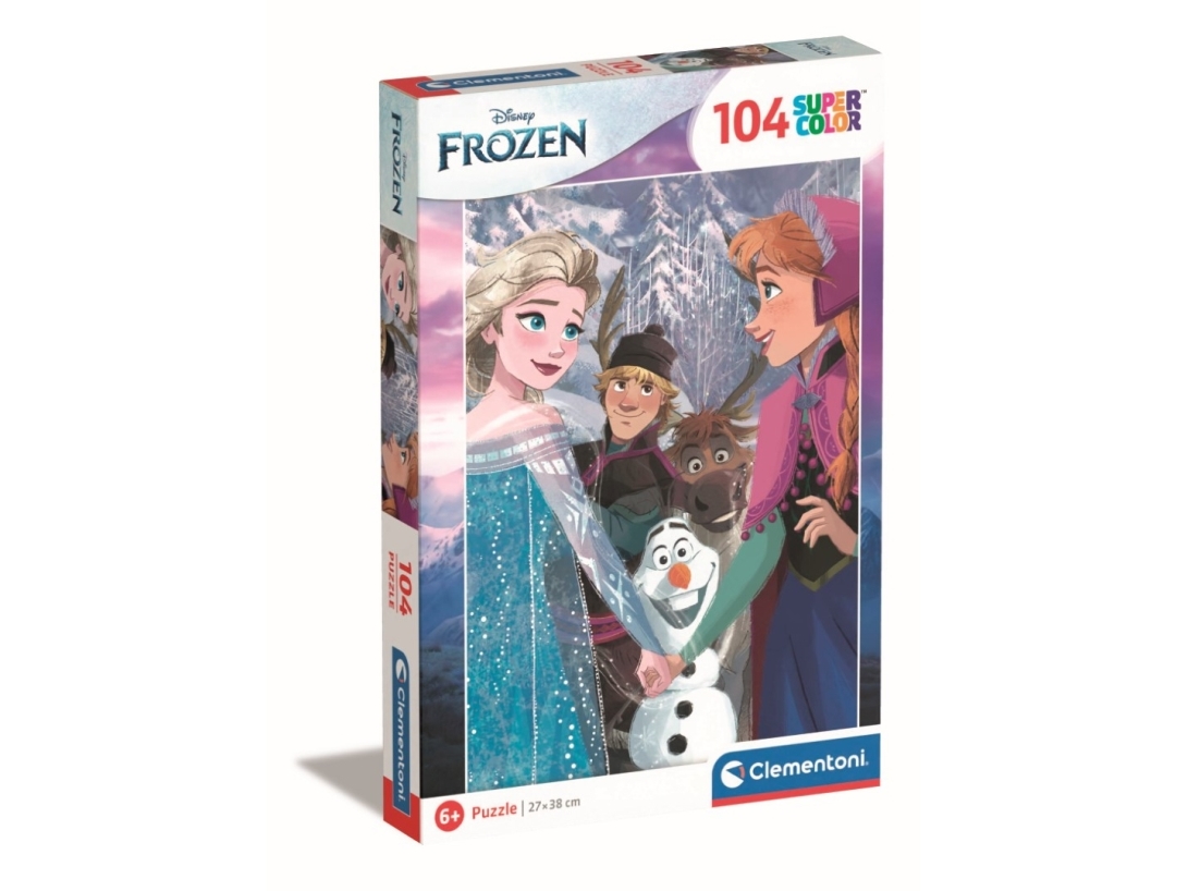 Clementoni Puslespil Frozen, 104 Brikker