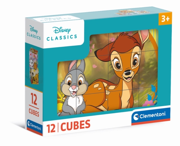 Clementoni Block Puzzle Disney Classic 12 pcs. Blok