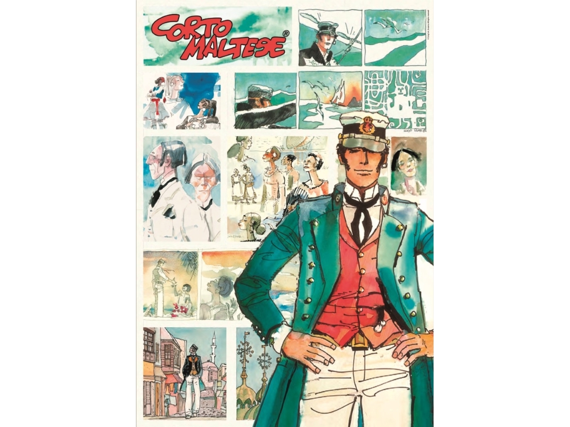 Clementoni Puzzle 1000 Teile Kompakt Corto Maltese