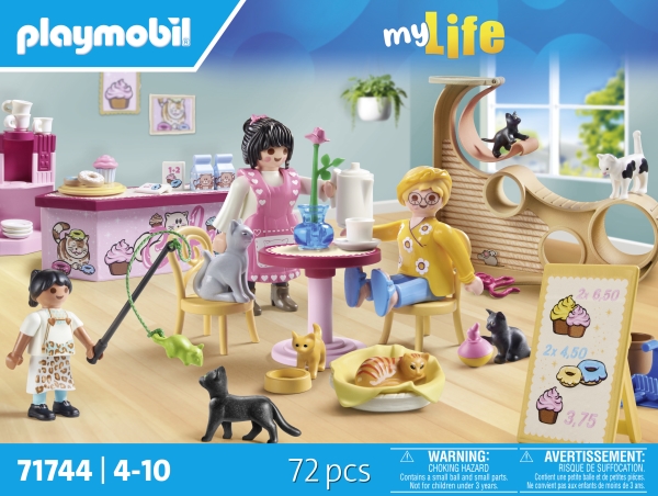 Playmobil® My Life Kattcafé 71744 | Andra leksaksmärken - P-R - Playmobil | GameStuff