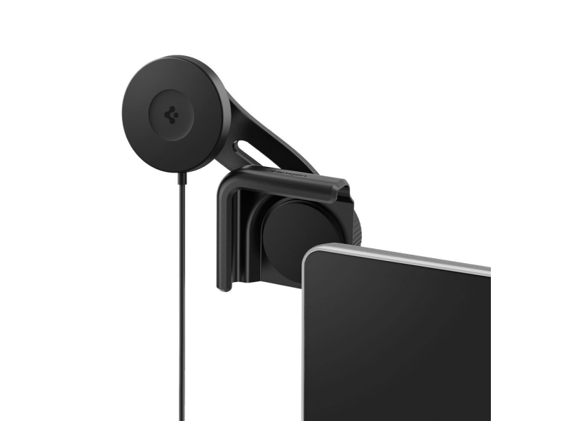 Spigen Tesla TapLock MagSafe Car Mount Charger - black - Wireless / Screen