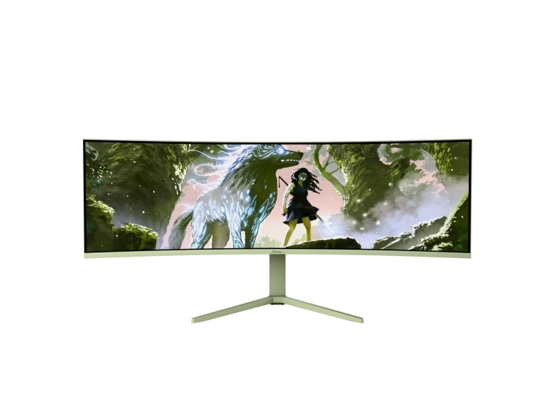 Nova 49“ Curved Va 165Hz - Ultrawide Gaming Monitor - Forest Green