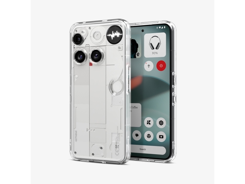 Spigen Ultra Hybrid, Cover, Nothing, Phone 3, 16,9 cm (6.67), Transparent