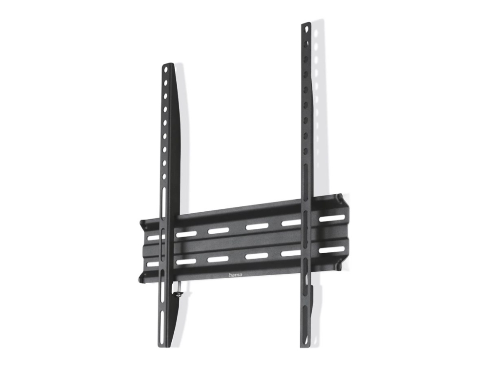 Hama - Monteringssæt (Vægbeslag) - Fikseret - For Lcd Display - Stål - Sort - Skærmstørrelse: 32"-65"