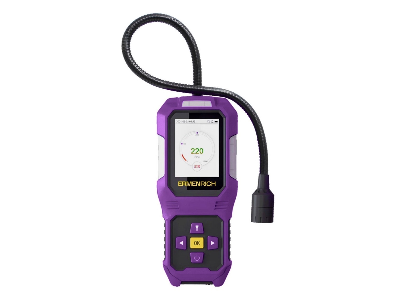 Ermenrich NG50 dujų detektorius detektorius