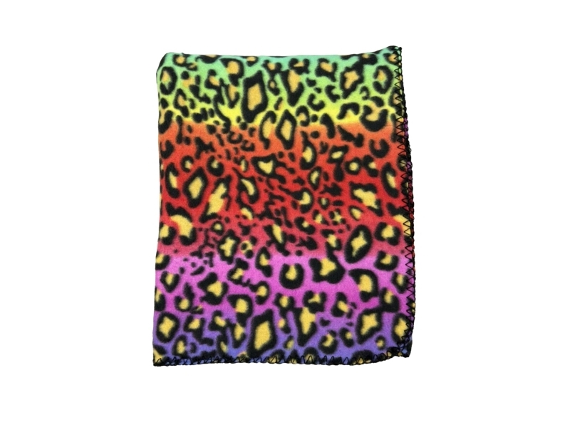 Okko Plaid Blanket Polar 130X160 Leo Colors