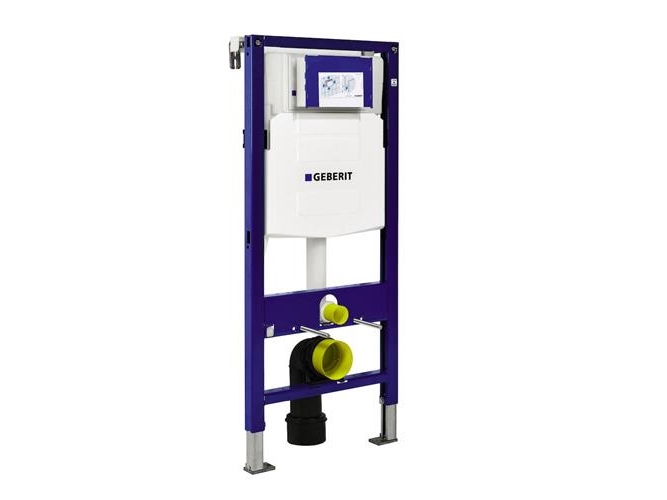Geberit Duofix Sigma 112 cm frontbetjent wc-element beregnet for montering af hængeskåle