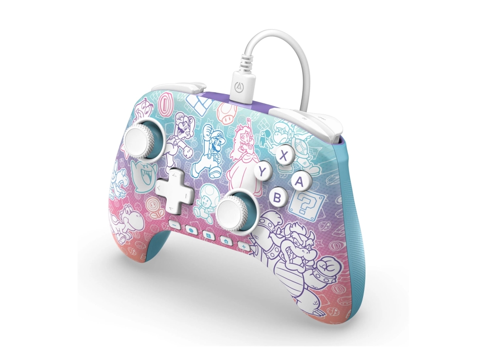 Powera Advantage, Gamepad, Nintendo Switch 2, D-Pad, Home Button, Analog / Digital, Kabelgebunden, Usb