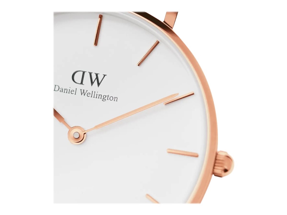 Daniel Wellington Classic Petite Melrose - Armbåndsur - Kvarts - Analog - Roseguld - Æggeskalshvid