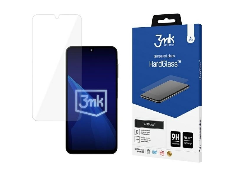 3Mk Hardglass, Samsung, Galaxy A16, Scratch Resistant, Transparent, 1 Pc(S)