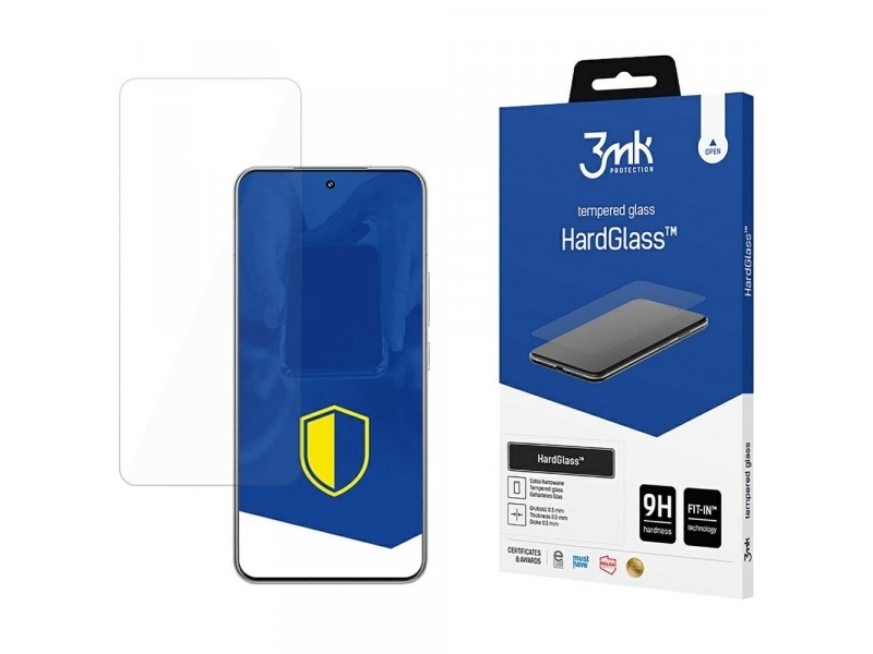 3Mk Hardglass, Xiaomi, Xiaomi 15, Crash Proof, Scratch Resistant, Transparent, 1 Pc(S)