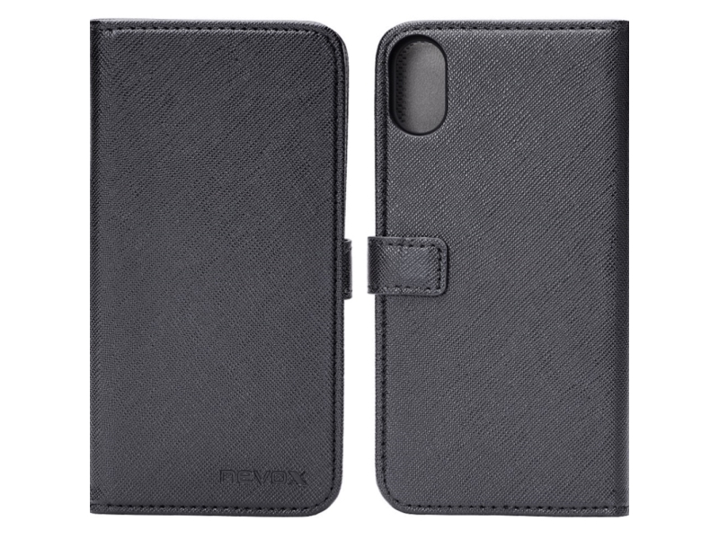 Nevox Ordo, Flip Case, Apple, Iphone X/Xs, 14,7 Cm (5.8"), Schwarz, Grau
