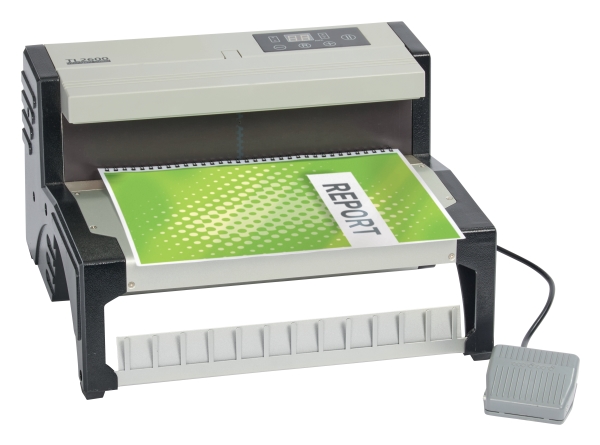 GBC Inbindningsmaskin TL2600 Elektrisk för Metallspiraler, Trådbindningsmaskin, Elektrisk, 250 ark, Silver | Bindning | GameStuff
