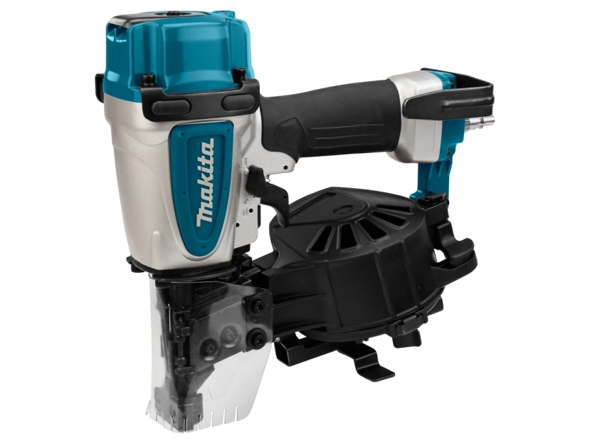 Makita AN454, Spikpistol, Svart, Blå, Silver, 1,9 cm, 4,5 cm, 3,05 mm, 4,9 Bar | Elverktyg - Prof. Akku verktyg - Spikpistoler | GameStuff