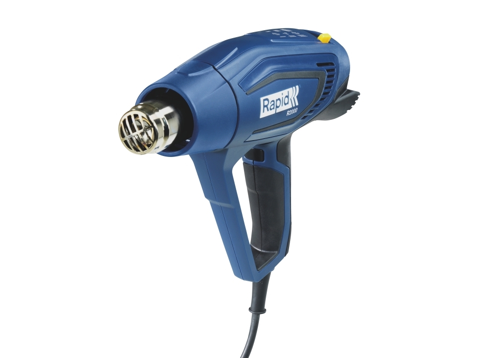Rapid R2000 Varmluftspistol, Varmluftspistol, Blå, 500 l/min, 600 ° C, 250 l/min, 60 ° C | Elverktyg - Övriga maskiner - Övriga verktyg | GameStuff