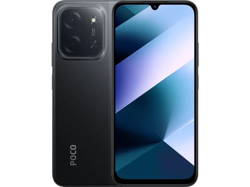 Poco C85, 17,5 Cm (6.9"), 1600 X 720 Pixel, 6 Gb, 128 Gb, 50 Mp, Sort