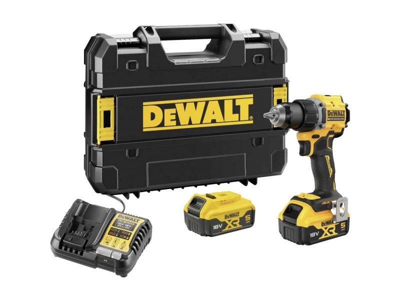 Borr-/skruvdragare DeWalt DCD794P2T 18 V 2 x batteri 5 Ah