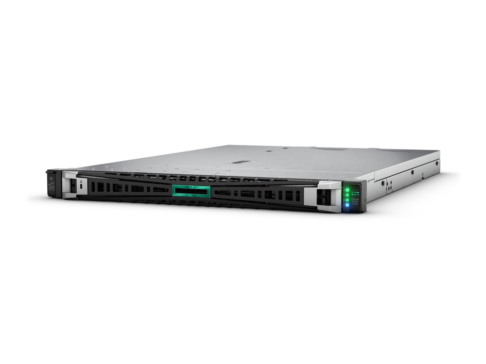HPE ProLiant DL320 Gen11 - Server - rack-monterbar 1U - envejs - 1 x Xeon Gold 6526Y / op til 3.9 GHz - RAM 128 GB - SATA/SAS/NVMe - hot-swap 2.5 bås(e) - ingen HDD - Gigabit Ethernet - intet OS - skærm: ingen