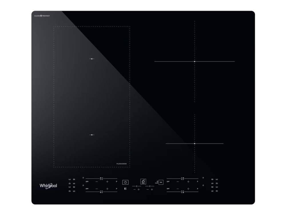 Whirlpool WL B4060 CPNE - Induktionshäll - 4 kokplattor - Fördjupning - bredd: 56 cm - djup: 48 cm - svart | Vitvaror - Spishäll | GameStuff