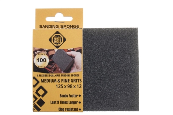 GRINDING SPONGE 125X98X12 MM | Verktyg & Verkstad - Handverktyg - Sandpapper | GameStuff