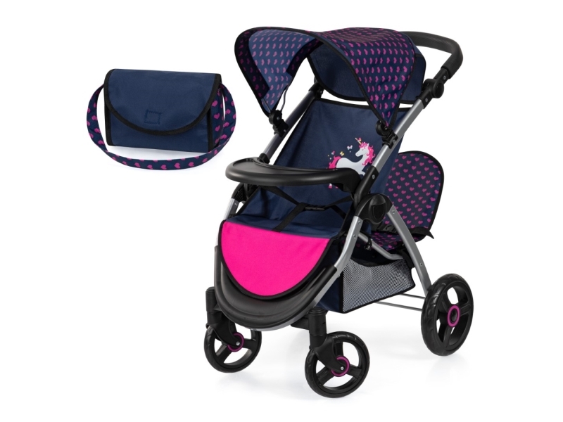 Bayer Design Tvillinge Klapvogn, Twin Star | Leksaker - Figurer & Dockor - Dockvagnar | GameStuff