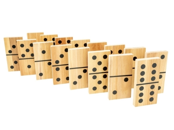 Jättelikt trädgårdsspel Domino XL i trä | Leksaker - Spel - Trädgårdsspel | GameStuff