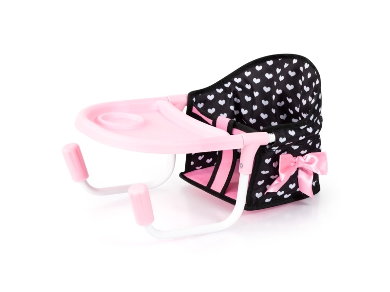Bayer Design Puppentischstuhl Mit Tablett, Pink Hearts