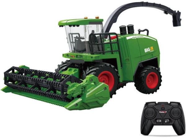 Fjernstyret Mejetærsker ris/hvede 1:24 Alloy 2.4G