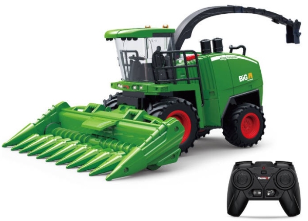 Fjernstyret Mejetærsker Majs 1:24 Alloy 2.4G