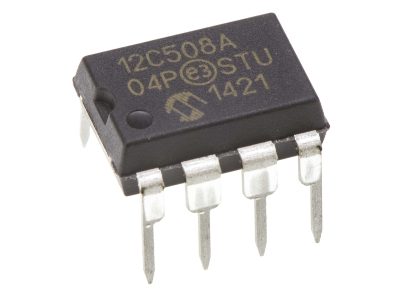 Microchip Technology PIC12C508A-04/P | Komponenter - Elektronik - Mikrokontrollers | GameStuff