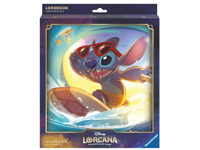 Disney Lorcana Card Portfolio (Set 1-4) - Stitch | Leksaker - Spel - Pussel | GameStuff