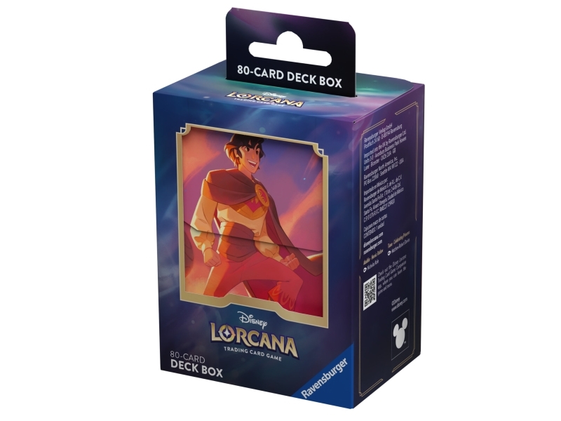 Disney Lorcana Shimmering Skies (Set 5) Deck Case - Aladdin | Leksaker - Spel - Pussel | GameStuff