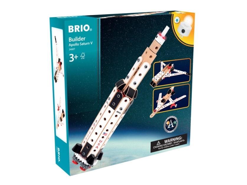 BRIO 34607 Builder Apollo Saturn V | Leksaker - Spel - Pussel | GameStuff