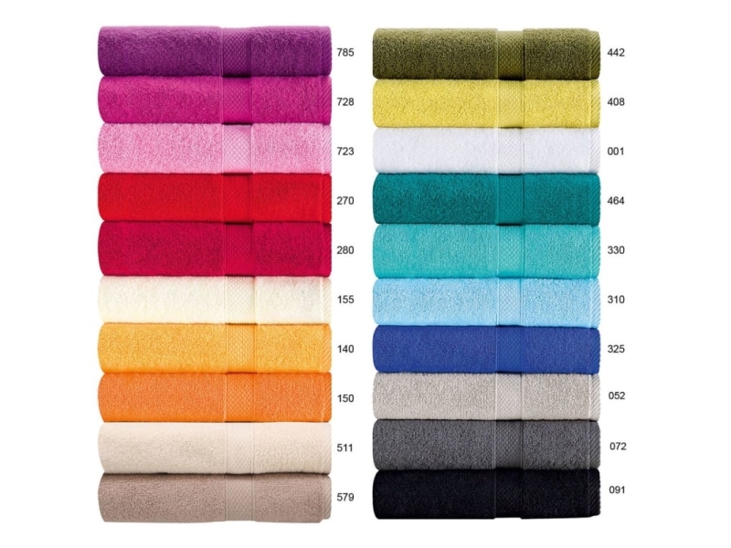 Badehkl. DIAMANT WHITE 70x140 - 2 kpl