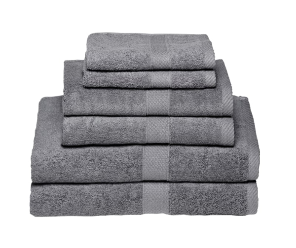Gästehandtücher Diamond Anthracite 30X50 - 6 Stück