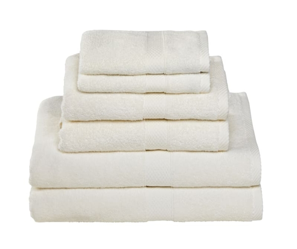 Gästehandtücher Diamond Ivory 30X50 - 6 Stück