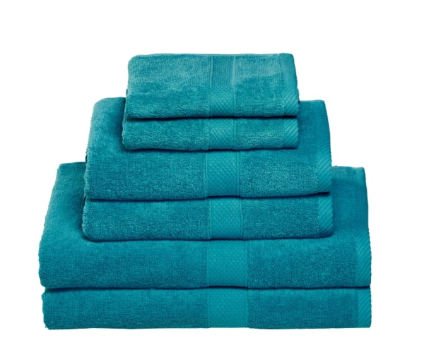 Gästehandtücher Diamond Turquoise 30X50 - 6 Stück