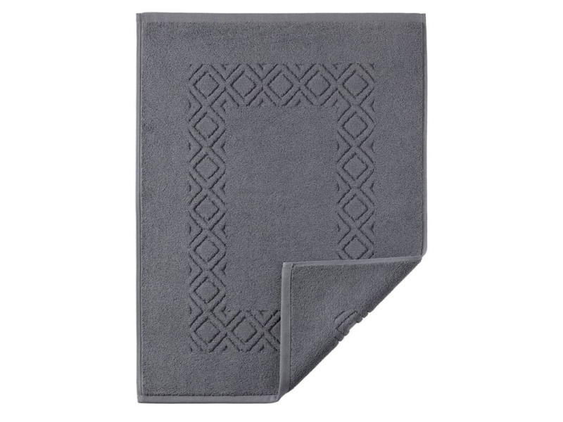 EGERIA Bademåtte DENVER ANTHRACITE 70x130 - 1 stk